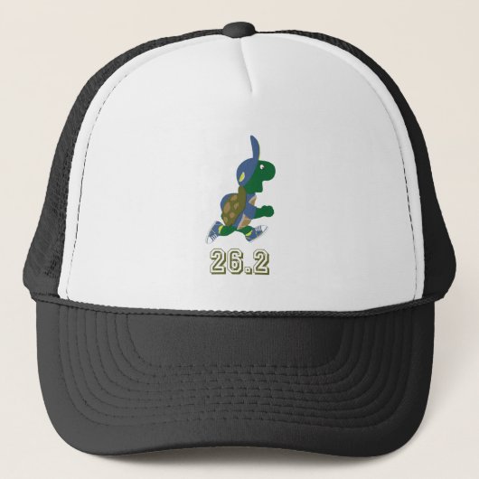 Marathon Turtle Runner in Blue Truckerkappe (Vorderseite)