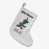 Marathon Turtle Runner in Lila Kleiner Weihnachtsstrumpf (Vorderansicht (hängend))