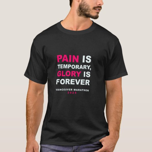 Marathon VANCOUVER 2025 Absolvent T-Shirt (Vorderseite)
