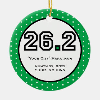 Marathon-Verzierung Keramik Ornament