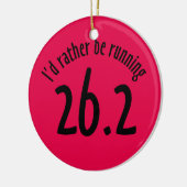 Marathon-Verzierung Keramik Ornament (Links)