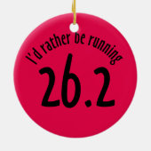 Marathon-Verzierung Keramik Ornament (Hinten)