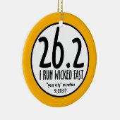 Marathon-Verzierung Keramikornament (Rechts)