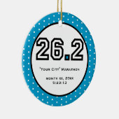 Marathon-Verzierung Keramikornament (Rechts)