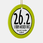 Marathon-Verzierung Keramikornament (Rechts)