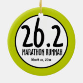 Marathon-Verzierung Keramikornament (Hinten)