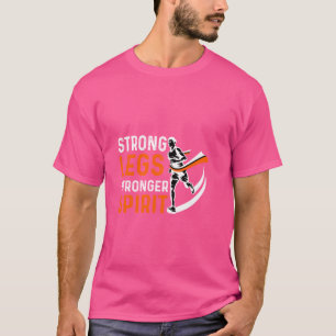 Marathoner Strong Leges Training Joggen Cardio Run T-Shirt