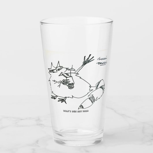 Marathonglas Glas (Vorderseite)