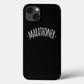 Marathonläufer Case-Mate iPhone Hülle (Rückseite)