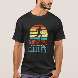 Marathonläufer für Männer - Vater läuft T-Shirt