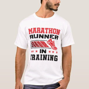 Marathonläufer im Training T-Shirt