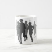 Marathonläufer Kaffeetasse (Mittel)