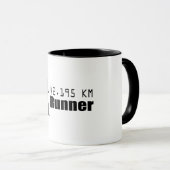 Marathonläufer Tassen (VorderseiteRechts)