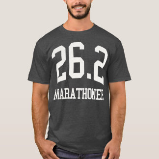 Marathonläufertrainer 262 Marathonläuferin T-Shirt