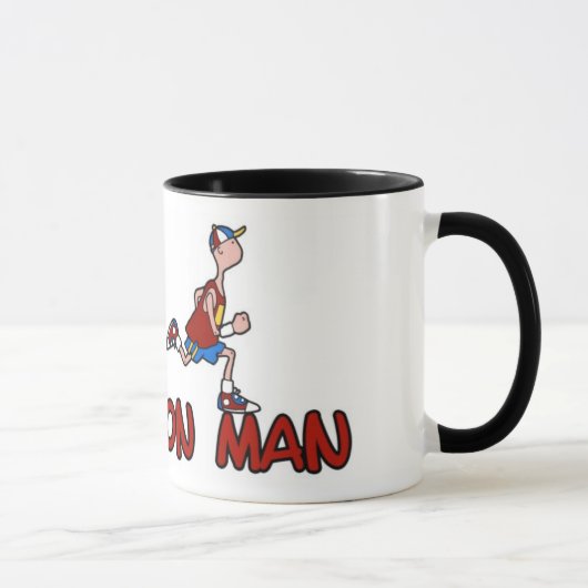 Marathonmann-Tasse Tasse (Rechts)