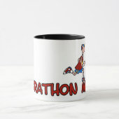 Marathonmann-Tasse Tasse (Zentrum)