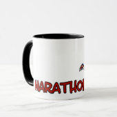 Marathonmann-Tasse Tasse (Vorderseite Links)