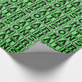 Marathons, Bekenntnis des Runners Geschenkpapier (Ecke)