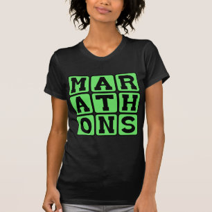 Marathons, Leistung eines Läufers T-Shirt