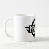 Maraton "Black Star", Mug (White) Kaffeetasse (Links)