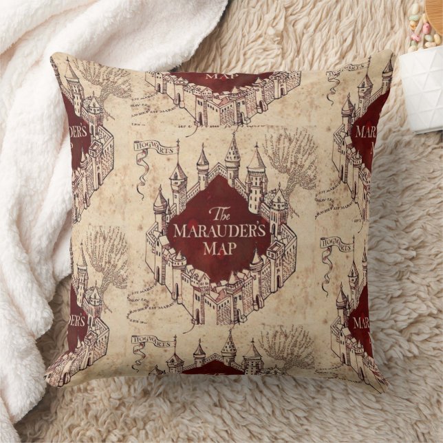 Marauders Map Harry Potter Pillow Kissen (Decke)