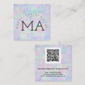 Maravilla Artistry Quadratische Visitenkarte (Vorne/Hinten)