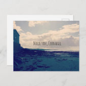 Marazion, Cornwall Beach Seaside Landschaft Postkarte (Vorne/Hinten)