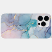 Marbal und Gold Glitzer iPhone 14 Pro Max Fall Case-Mate iPhone Hülle (Rückseite (Horizontal))