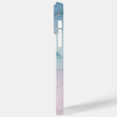 Marbal und Gold Glitzer iPhone 14 Pro Max Fall Case-Mate iPhone Hülle (Rückseite / Links)