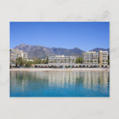 Marbella an der Costa del Sol in Spanien Postkarte (Vorderseite)