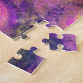 Marbella Art August Rosa grüne Wirbel - schwer Puzzle (Seite)