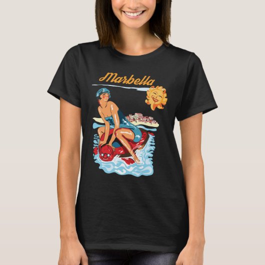 Marbella, Costa del Sol T-Shirt (Vorderseite)