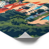 Marbella Druck Poster (Ecke)
