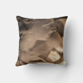 Marbella Engel Skulptur Kunst Kissen (Rückseite)