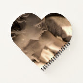 Marbella Engel Skulptur Kunst Notizblock (Rückseite)