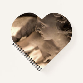 Marbella Engel Skulptur Kunst Notizblock