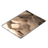 Marbella Engel Skulptur Kunst Notizblock (Linke Seite)