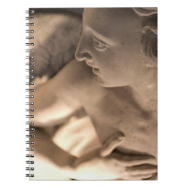 Marbella Engel Skulptur Kunst Notizblock