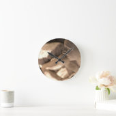 Marbella Engel Skulptur Kunst Runde Wanduhr (Zuhause)