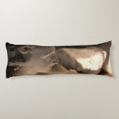 Marbella Engel Skulptur Kunst Seitenschläferkissen (Rückseite)