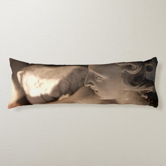 Marbella Engel Skulptur Kunst Seitenschläferkissen (Vorderseite)