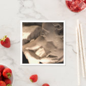 Marbella Engel Skulptur Kunst Serviette (Beispiel)