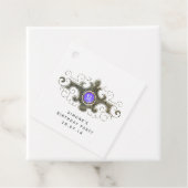 Marbella Gemstone Mermaid Monogram Geschenkanhänger (Beispiel)