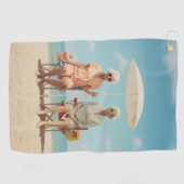 Marbella Ladys Golfhandtuch (Horizontal)