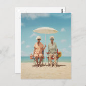 Marbella Ladys Postkarte (Vorne/Hinten)