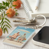 Marbella Ladys Schlüsselanhänger (Vorderseite rechts)