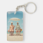 Marbella Ladys Schlüsselanhänger (Rückseite)