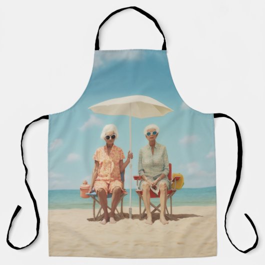 Marbella Ladys Schürze (Vorderseite)