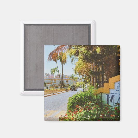 Marbella Magnet (Vorderseite/Rückseite)
