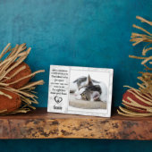 Marbella Pet Loss Keepake Cat Memorial Foto Fotoplatte (Seite)